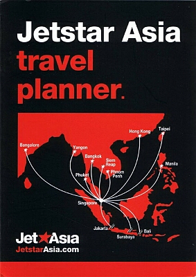 jet star asia flight route